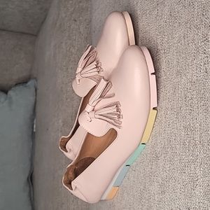 Nude Pink Leather Shoes